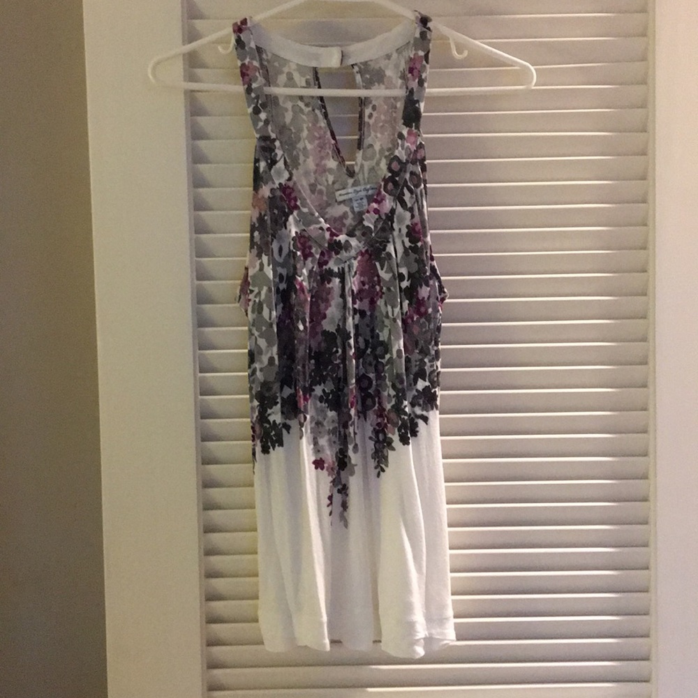 American eagle floral tank top